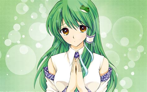 Green Hair Cute Anime Girl Original X Wallpaper Anime Chibi The Best Porn Website