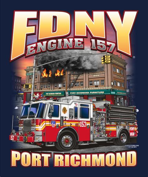 FDNY Tees | Eagle Emblems & Graphics