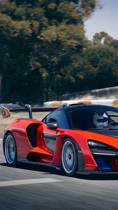 P12 Senna Mclaren Orange Car Hypercar Supercar Rich Luxury HD