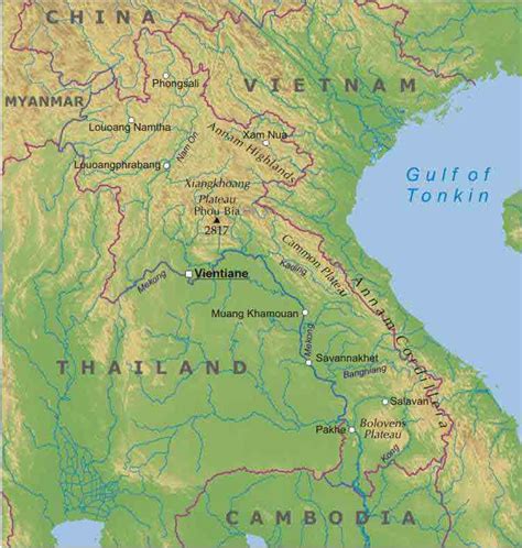 Maps Of Laos Map Library Maps Of The World