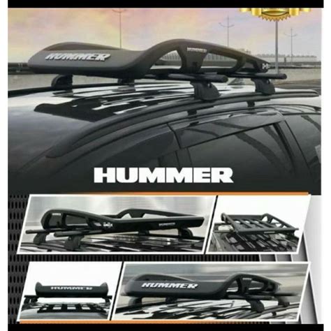 Roof Rack Rak Bagasi Atas Mobil Plastik Abs Model Hummer Universal