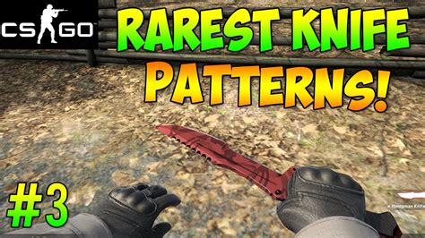 Cs Go Rarest Knife Patterns Finishes Part Cs Go Rare Knives