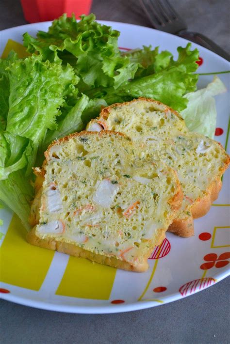 Cake Au Surimi Et Aux Herbes Recette Avec Surimi Recettes De Cuisine