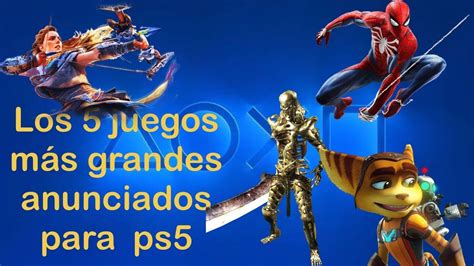 Ps5 Los Mejores 5 Juegos Anunciados En The Future Of Gaming Show Youtube