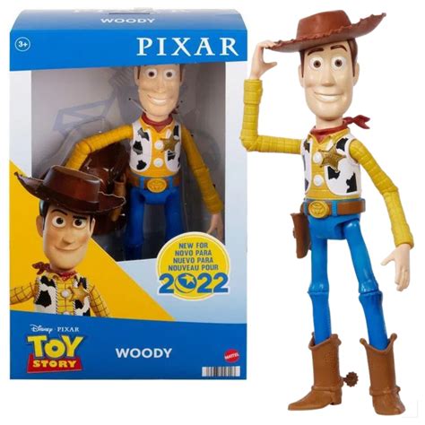 Toy Story Woody Boneco Articulado 31cm Chapéu Brinquedo Figura de