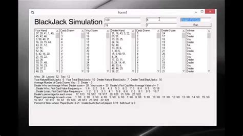 Blackjack Simulator