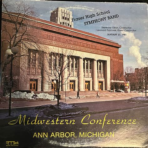 Fraser High School Symphony Band | Midwestern Conference Ann Arbor ...