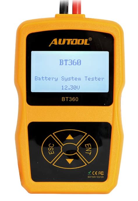 Тестер аккумуляторный AUTOOL BT360