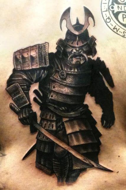 40 แบบลายสักซามูไร สวย กล้าหาญ เท่ มีไสตล์ Samurai Tattoo Japanese