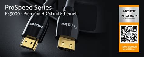 PURELINK ProSpeed PS3000 Kabel Przewód HDMI 2 0 4K 60Hz 18Gbps z