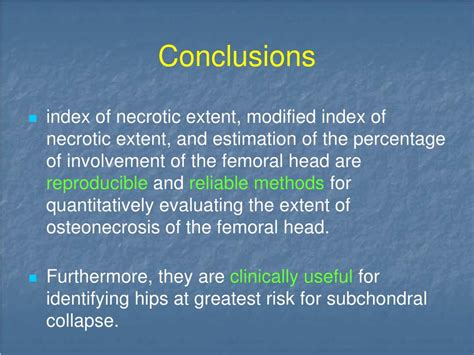 PPT Quantifying Of Avascular Necrosis Of Femoral Head PowerPoint