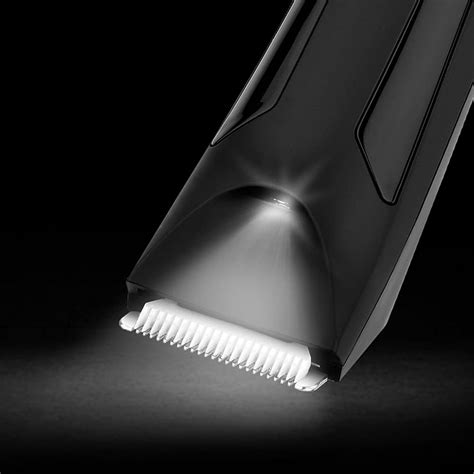 Kipozi Electric Intimate Razor For Men Body Razor For Men With Led Lighting Mens Pubic Hair