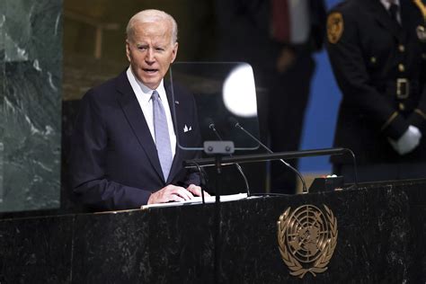 Biden Rebukes Russia Over Ukraine War At Un