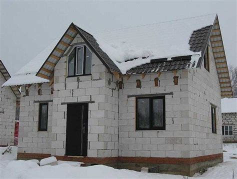 Строительство домов из газобетона своими руками: Строительство дома из ...