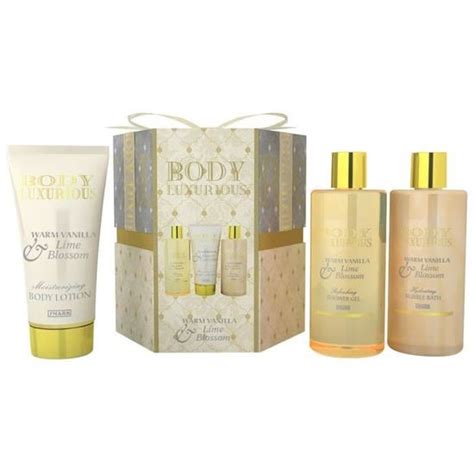 Coffret Cadeau Coffret De Bain Au Parfum D Licat Vanille Et Tilleul