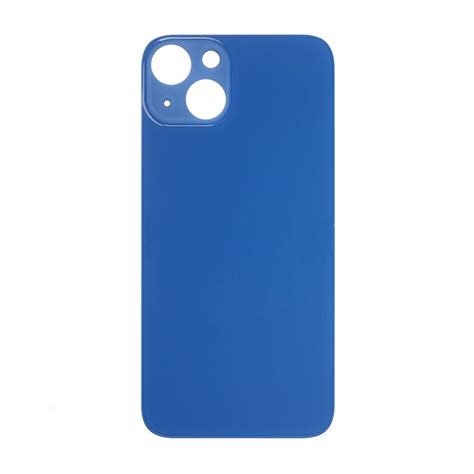 Rear Back Glass Battery Cover Big Camera Hole Easy Fitting For Iphone 13 Blue