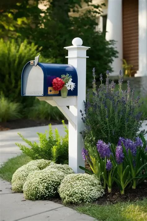 13 Brilliant Mailbox Flower Bed Ideas To Wow Your Neighbors MowersLab