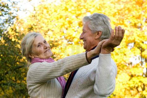 happy elderly couple | Stock image | Colourbox