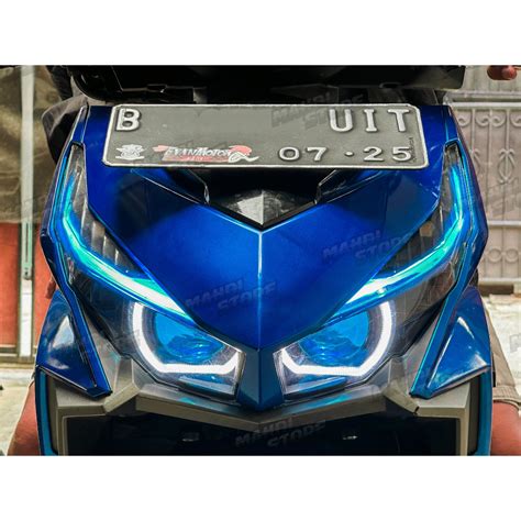 Jual Custom Headlamp Reflektor Lampu Vario 125 150 OLD NEW LED PROJIE