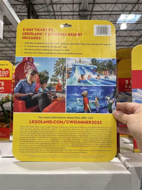 Costco Legoland Tickets Any Tots