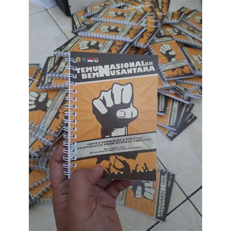 Jual Blocknote Notes Notebook Jilid Spiral Custom Untuk Seminar Kit