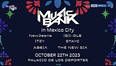 Music Bank En Cdmx 2023 Boletos Precios Fechas Horarios Y Preventa