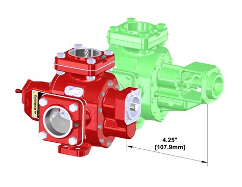 3600 Series Truck Pump Shorter Backplate Option Roper Pump Company