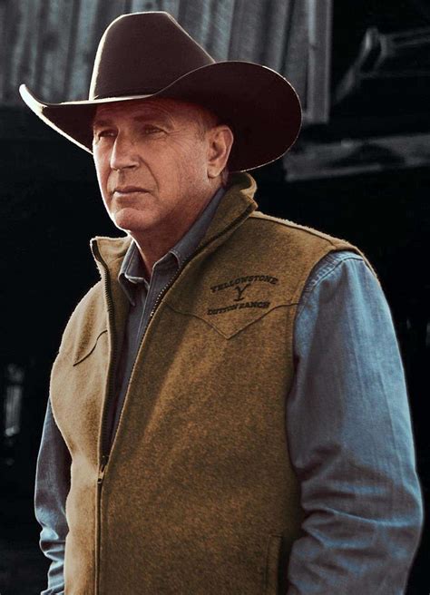 Kevin Costner Yellowstone S03 Brown Vest - Yellowstone Jacket