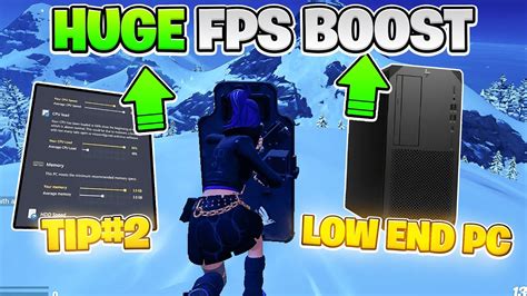 How To Boost Fps In Fortnite Chapter On Low End Pc Low End Pc