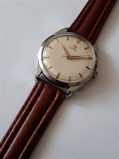 Omega Manual Winding Dress Watch Cal284 2910 5 Sc Men 1950