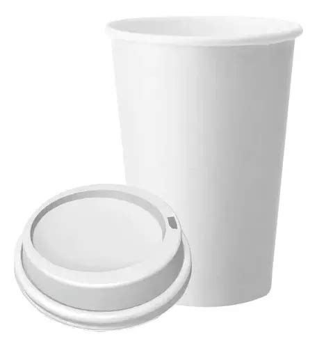 Vaso Polipapel 12 Oz Con Tapa X 50 Unidades