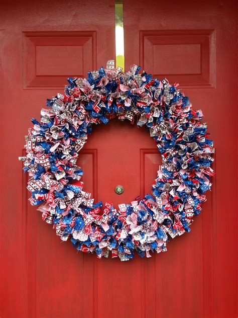 10 Fourth Of July Wreaths HomeDecorish