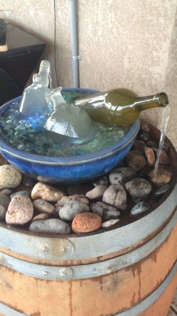 Wine Bottle Fountain Diy Fountain Glass Bottle Diy Wine Bottle Diy