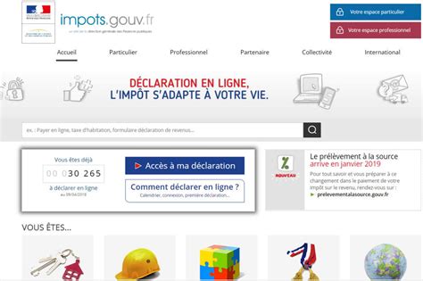 Impôts 2018 Le Service De Télédéclaration Est Ouvert