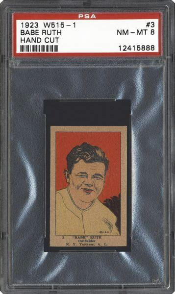 8 Most Expensive Babe Ruth Cards Ever Sold Rarest Org