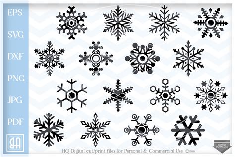 Snowflake Free Svg Cut File SVG Images Collections