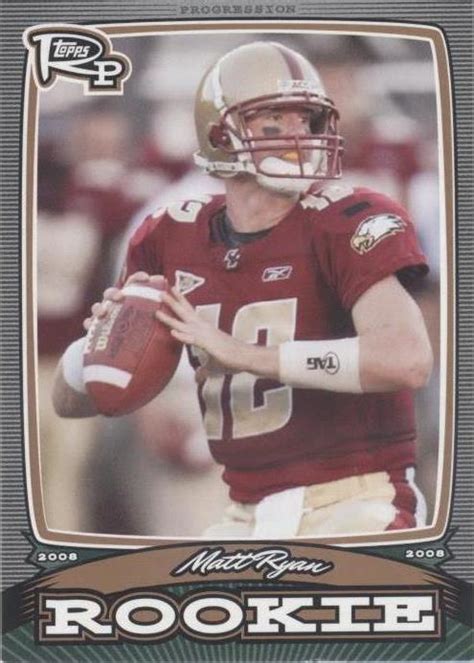 2008 Topps Rookie Progression Rookies Bronze PR MR Matt Ryan 389