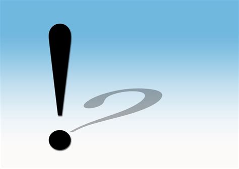 Wykrzyknik Znak Zapytania Postać - Darmowy obraz na Pixabay