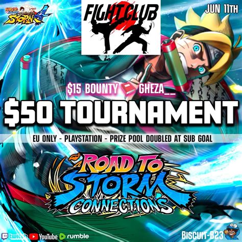 50 Road To Storm Connections Tournament 🌀 🗓️ June 11th 🗺️ Eu 🎮