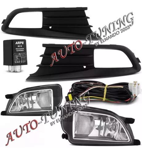 Kit Faros Auxiliares Vw Gol Trend Voyage