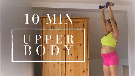 20 MIN WEITHED UPPER BODY Pregnancy Beginner Friendly Workout YouTube