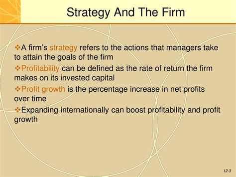 PPT Chapter 12 The Strategy Of International Business PowerPoint