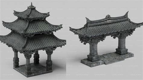 Wind Temple Unreal Engine Asset