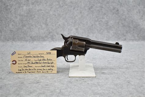 At Auction Colt Mod 1st Generation Single Action Army 45 Colt Cal