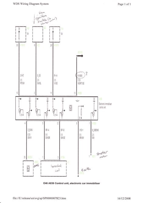 Bmw E46 Ews Wiring Diagram