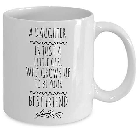 Mother Daughter Coffee Mug T To Daughter From Mom Mother Etsy