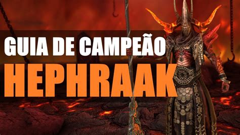 Hephraak Um Novo Deus Na Arena Raid Shadow Legends Youtube