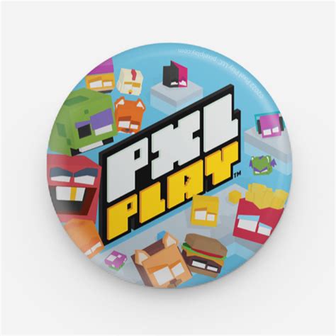 PXLPLAY Button - Pixel Play