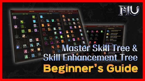 Beginner S Guide Master Skill Tree Skill Enhancement Tree Youtube