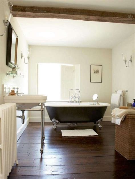 32 Cozy And Relaxing Farmhouse Bathroom Designs DigsDigs